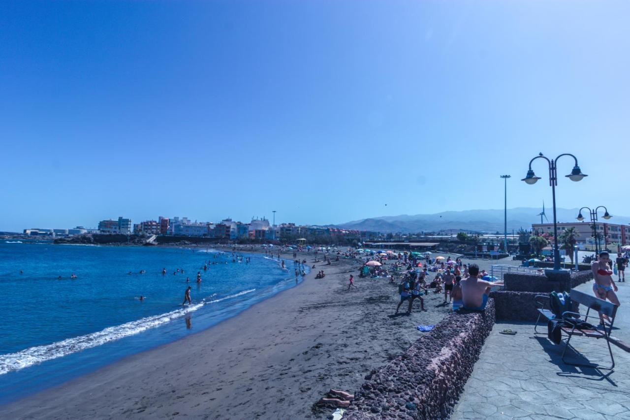 Melenara Beach Avenue Apt Shared Terrace Dış mekan fotoğraf