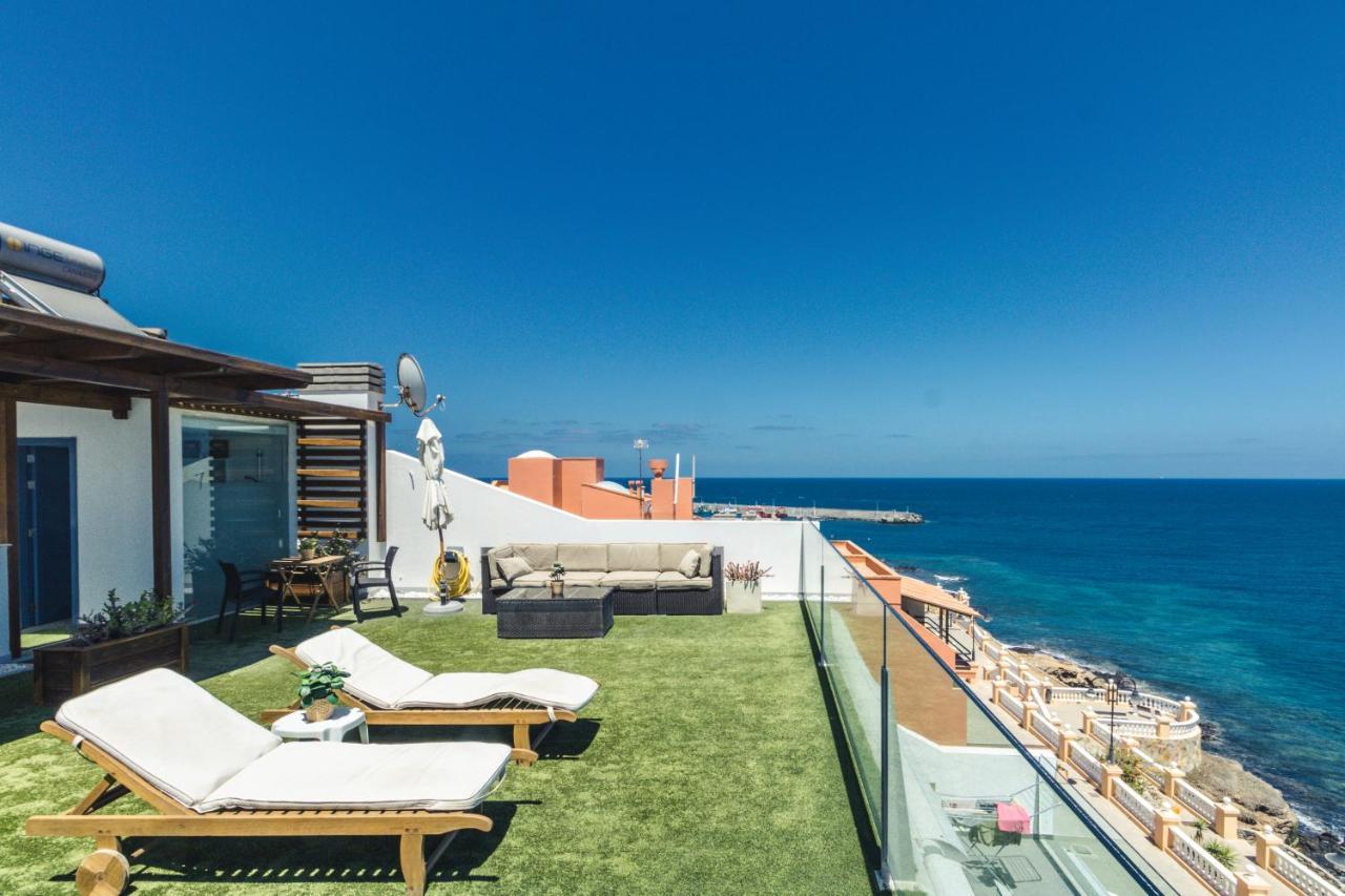 Melenara Beach Avenue Apt Shared Terrace Dış mekan fotoğraf